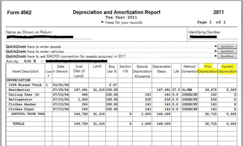 Depreciation and Amortization Report.JPG