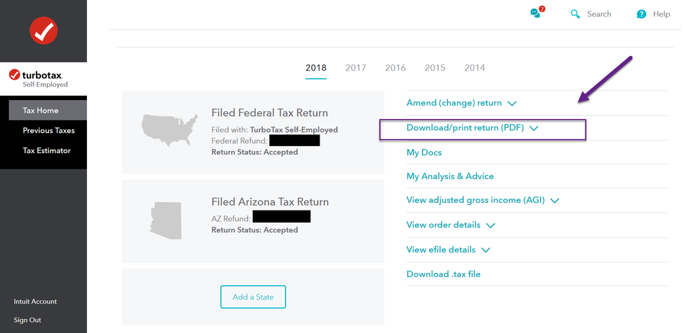 Access return