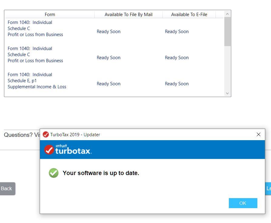 2. when i update, i get message software is up to date.