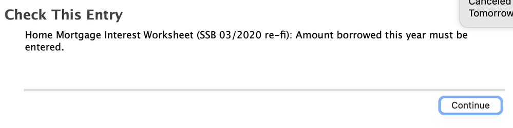 1098 error - 03/2020 re-fi