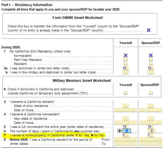 California Adjustments Form CA (540NR).JPG