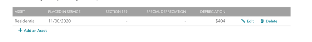 I expected to see the amortizable mortgage fees here, and I don't