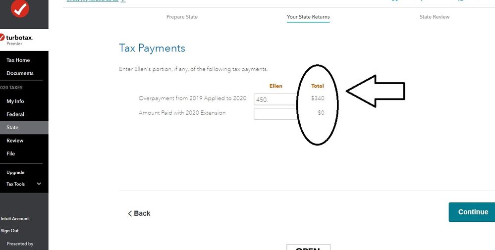 TurboTax not crediting Iowa 2019 refund applied to 2020 correctly  azzz.jpg