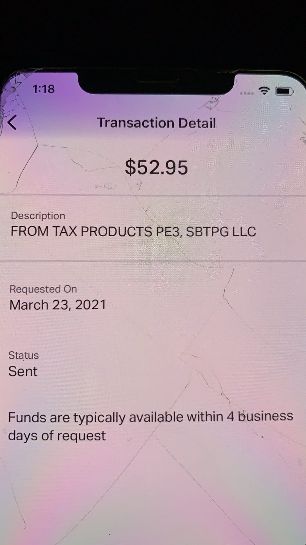 Solved: I got a direct deposit from TAX PRODUCTS PE3 SBTPG LLC, but according to turbo tax, I haven't received my tax return yet. what was this deposit for?