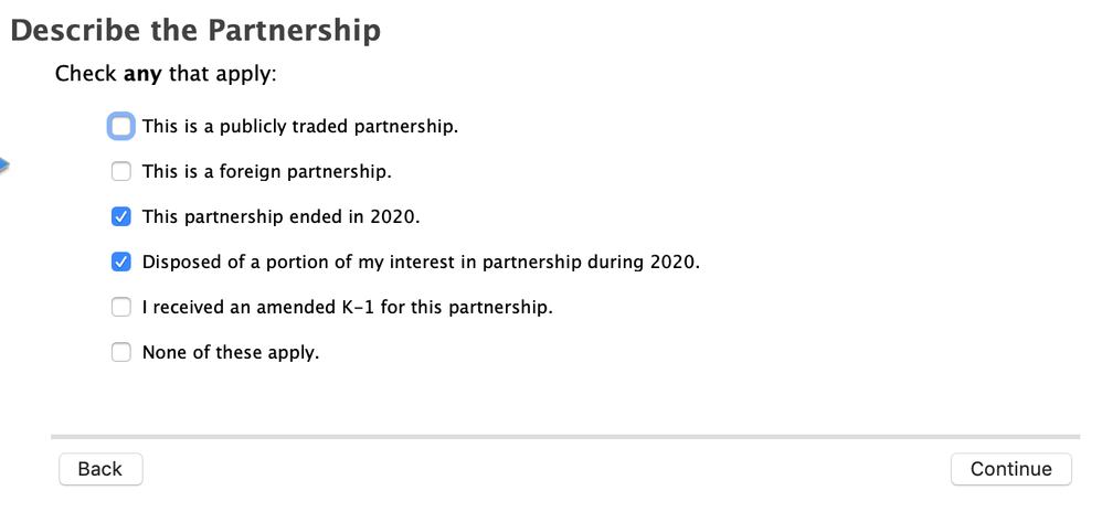 describe the partnership