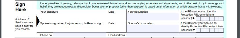 Form 1040 Signature.JPG