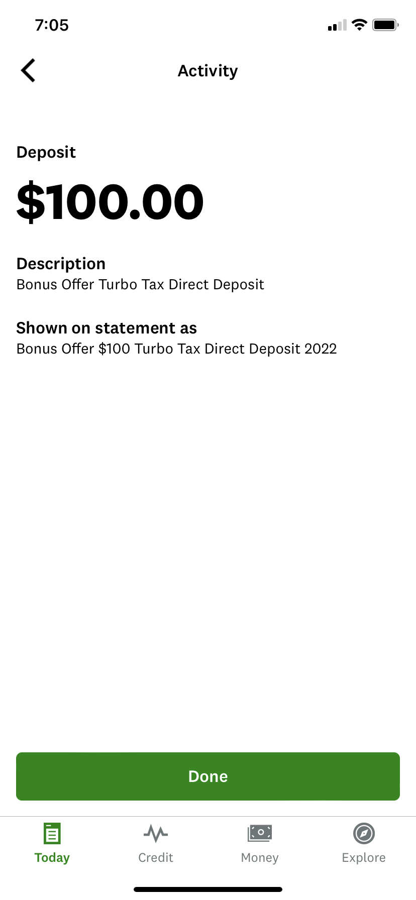 $100 Bonus For depositing tax refund - Page 4