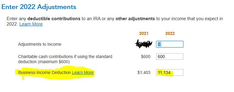 TurboTax estimated tax business income deduction.JPG
