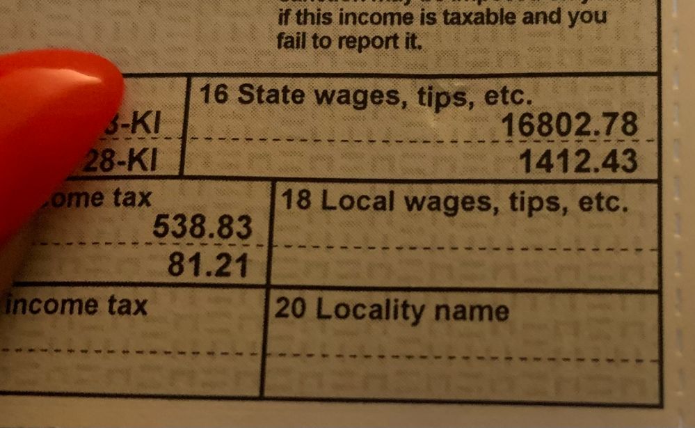 See there's two different amounts and I am not sure which to use.