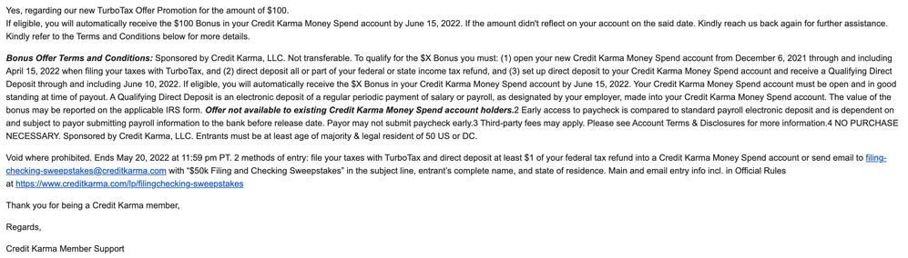 credit karma bonus $100  Screen Shot 2022-03-28 at 3.02.21 PM.png