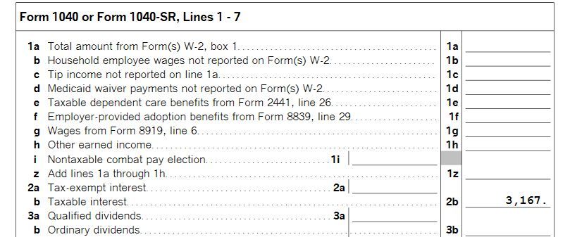 But it does not reduce the Box 1 amount on my 1040!