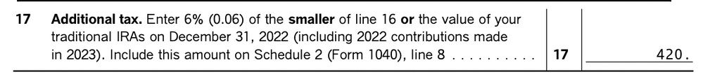 Form 5329 Line 17 is 2021 tax.png