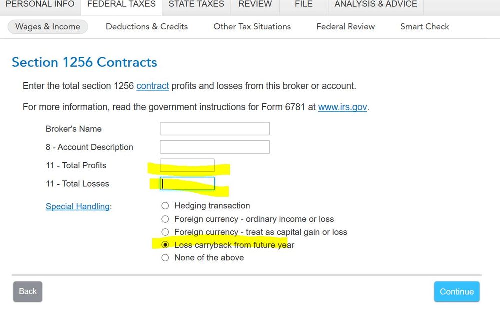 turbotax section 1256.JPG