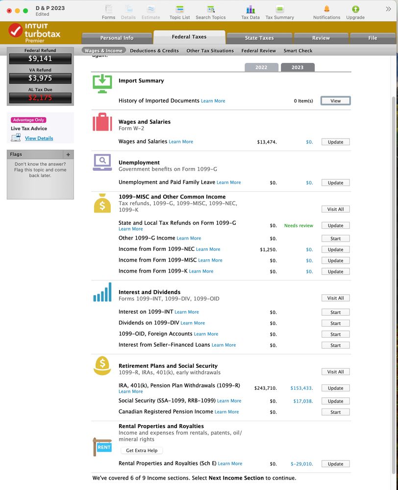 TT summary page
