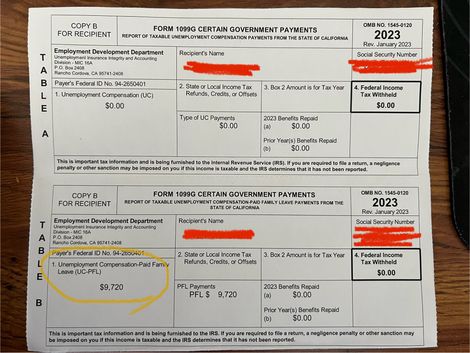 1099-G from State of CA