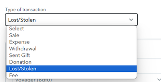 What TT actually accepts