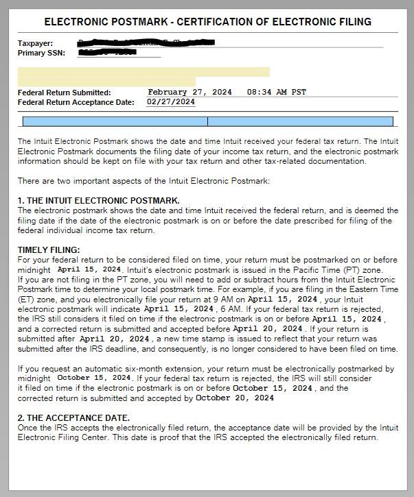 Electronic Postmark Report.JPG