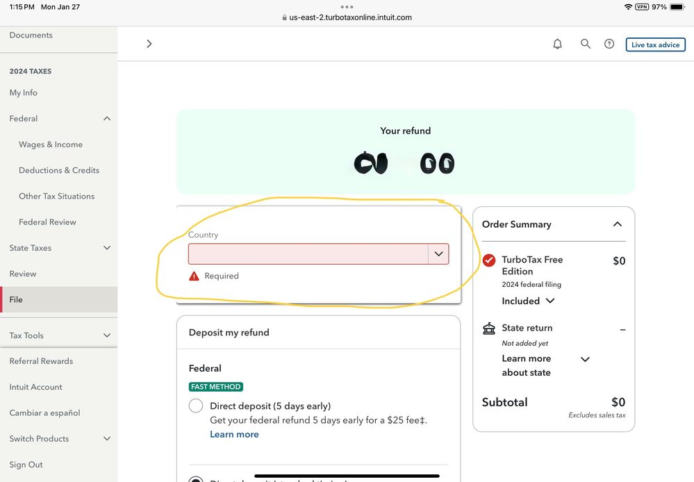 Drop down list box doesn’t drop down!