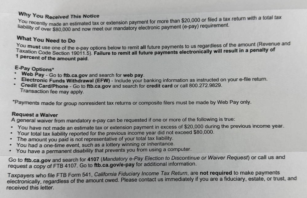 Mandatory Electronic Payment Notice.png Mandatory Electronic Payment Notice.png