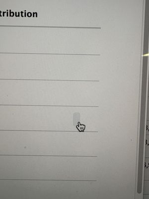 Edit and delete button displayed by moving cursor.