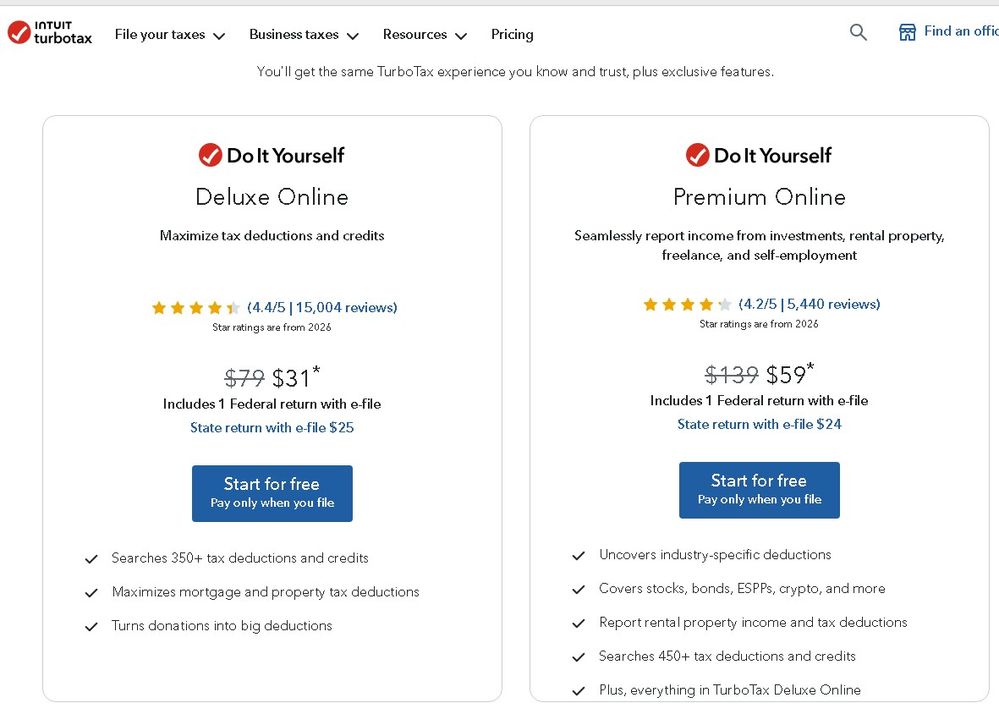 this is what I see online on turbotax