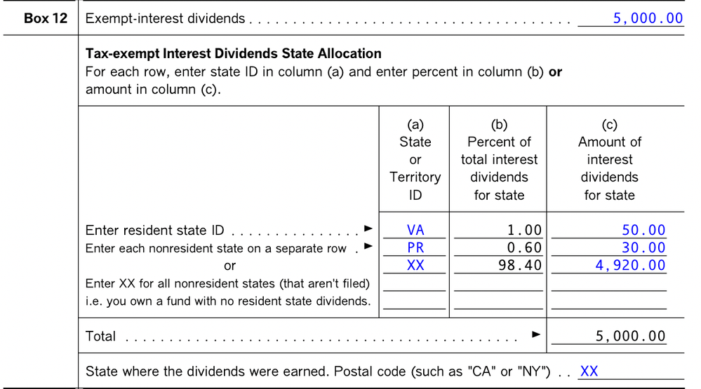 need "XX" on last line to use the table