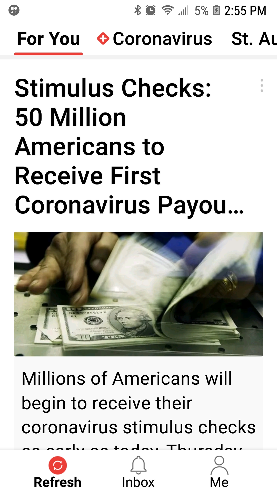 Turbo Card And Coronavirus Stimulus Community
