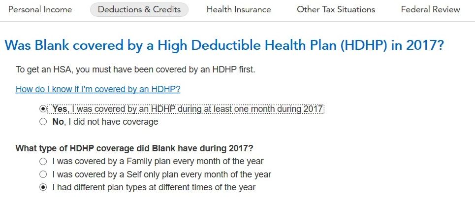 2017 - Was Blank covered by a High Deductible Health Plan (HDHP) in 2017.jpg