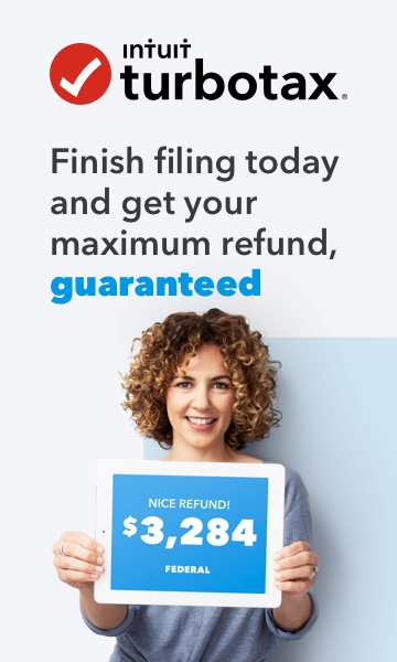 Intuit TurboTax - Finish filing and get your maximum refund, guaranteed.